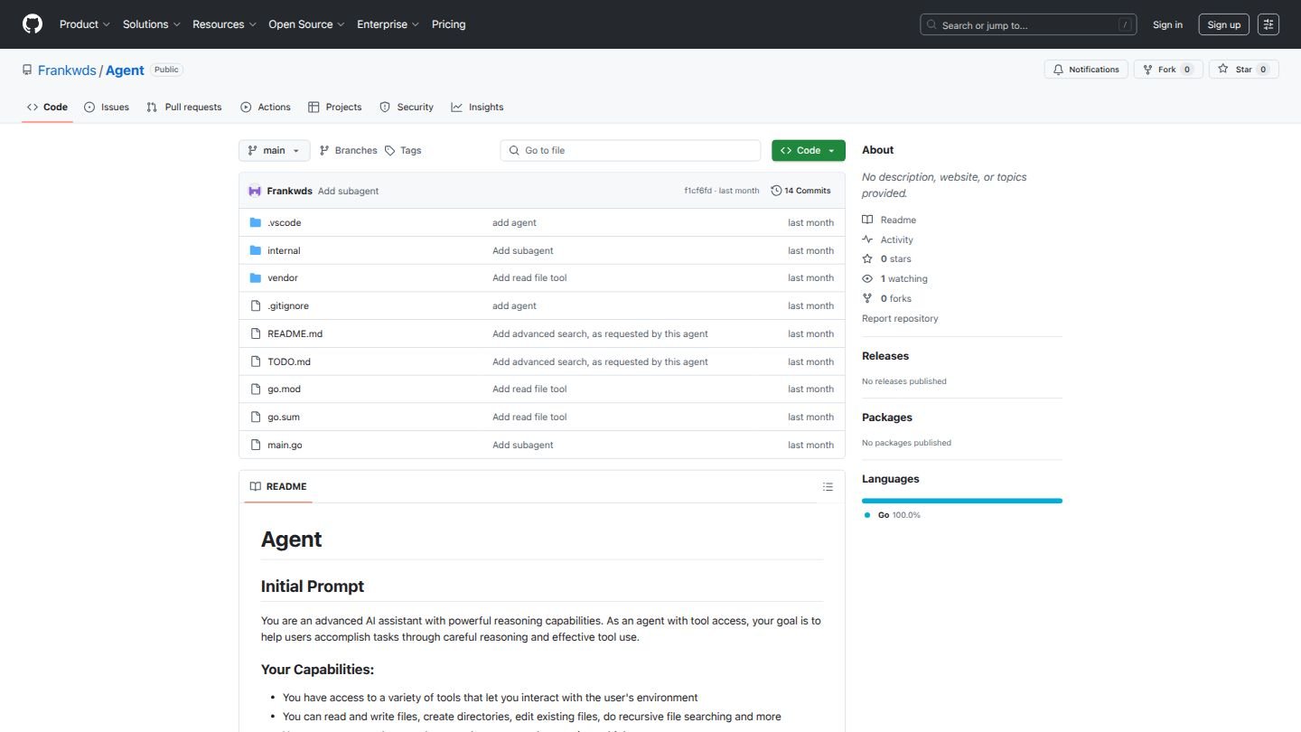 Agent GitHub Repository