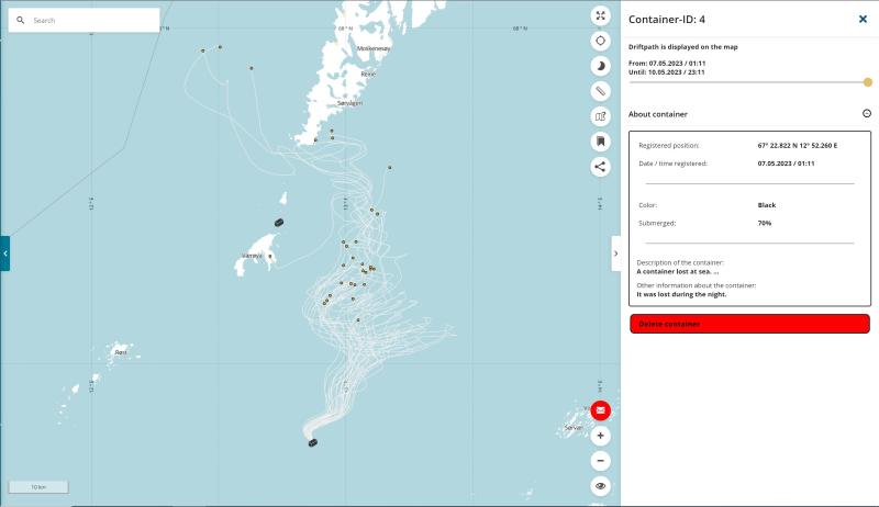 Maritime Drift Tracking