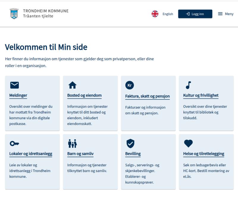 Trondheim Kommune Portal